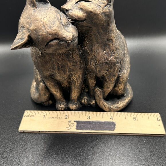 Cats Frith Sculptures Yum Yum and Friend Cold Cast Bronze by Paul Jenkins 6 inch - Picture 13 of 13